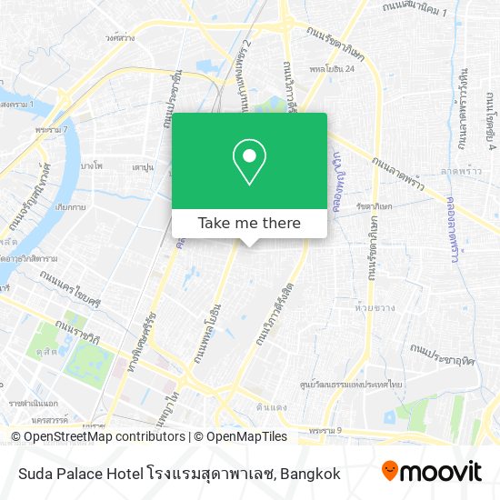 Suda Palace Hotel โรงแรมสุดาพาเลซ map