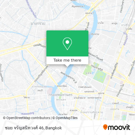 ซอย จรัญสนิทวงศ์ 46 map