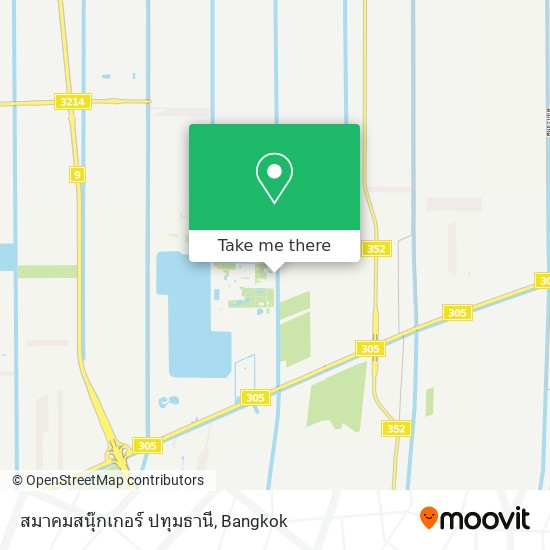 สมาคมสนุ๊กเกอร์ ปทุมธานี map