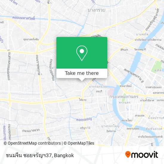 ขนมจีน ซอยจรัญฯ37 map