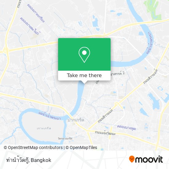 ท่านำ้วัดกู้ map