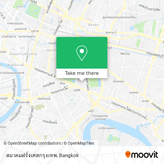 สมาคมฝรั่งเศสกรุงเทพ map