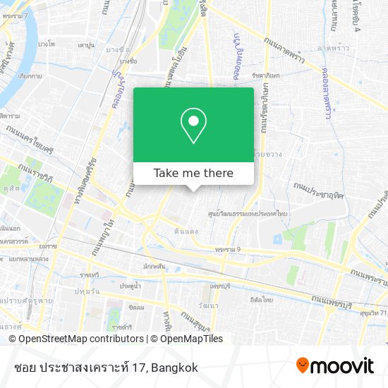 ซอย ประชาสงเคราะห์ 17 map