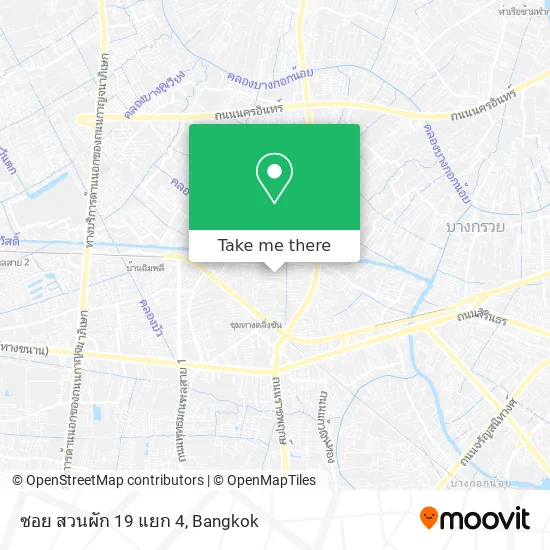 ซอย สวนผัก 19 แยก 4 map