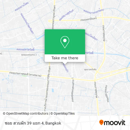 ซอย สวนผัก 39 แยก 4 map