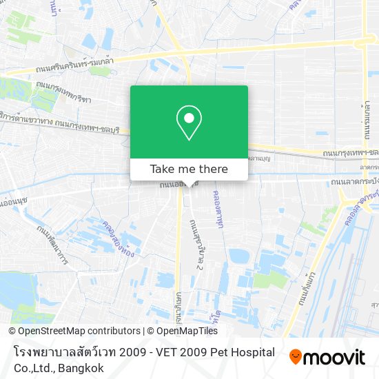 โรงพยาบาลสัตว์เวท 2009 - VET 2009 Pet Hospital Co.,Ltd. map