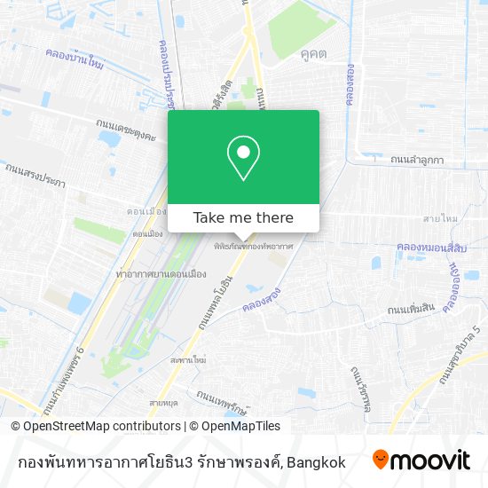 กองพันทหารอากาศโยธิน3 รักษาพรองค์ map