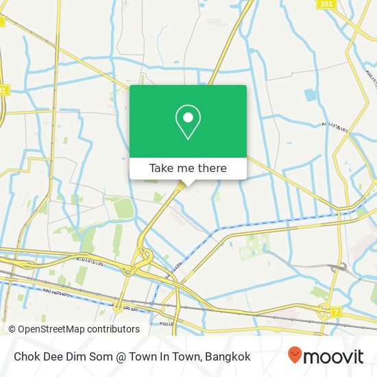 Chok Dee Dim Som @ Town In Town map