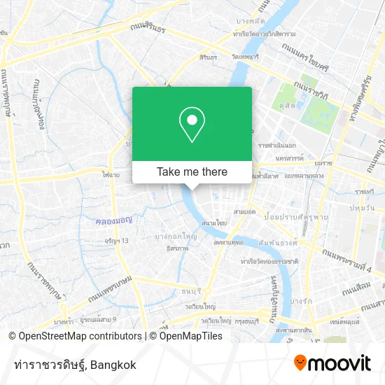 ท่าราชวรดิษฐ์ map