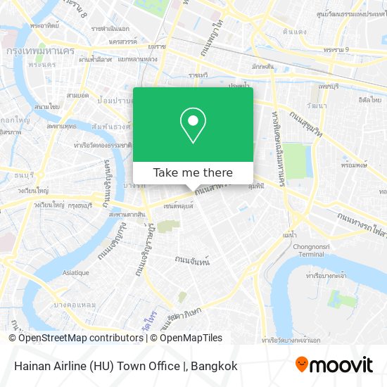 Hainan Airline (HU) Town Office | map