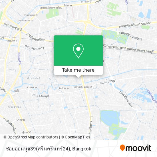 ซอยอ่อนนุช39(ศรีนครินทร์24) map