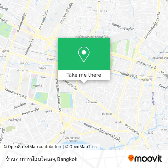 ร้านอาหารสีลมวิลเลจ map