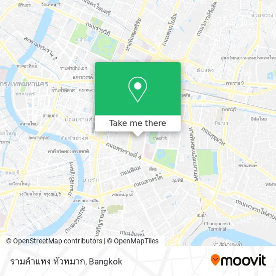 รามคำแหง หัวหมาก map