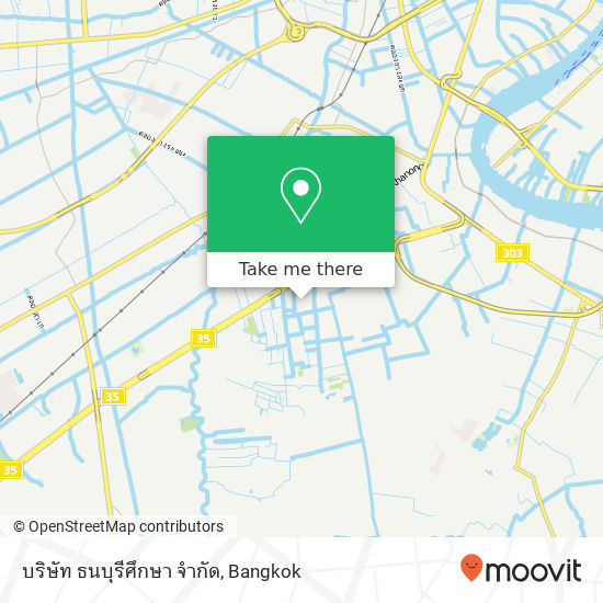 บริษัท ธนบุรีศึกษา จำกัด map