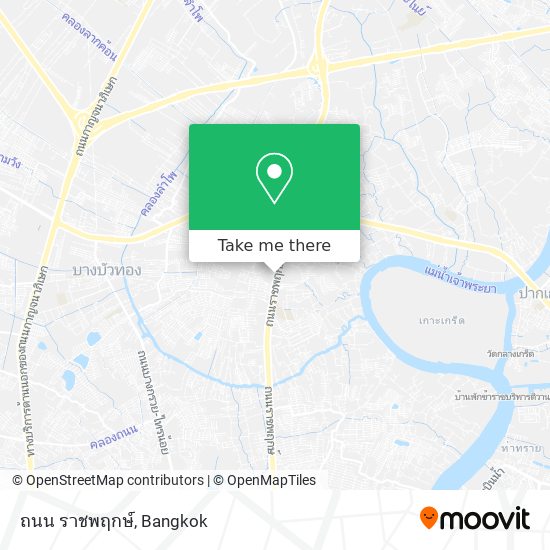 ถนน ราชพฤกษ์ map