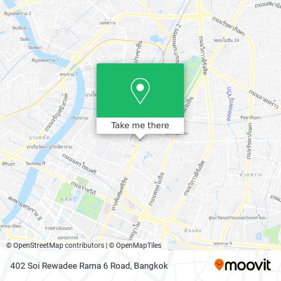 402 Soi Rewadee Rama 6 Road map
