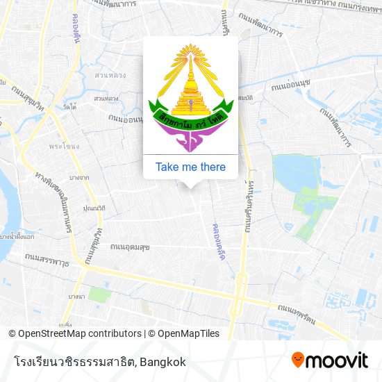 โรงเรียนวชิรธรรมสาธิต map