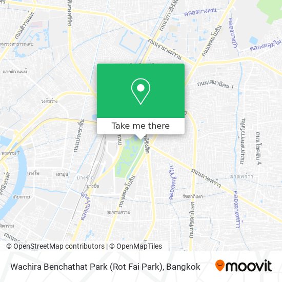 Wachira Benchathat Park (Rot Fai Park) map