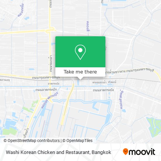 Washi Korean Chicken and Restaurant map