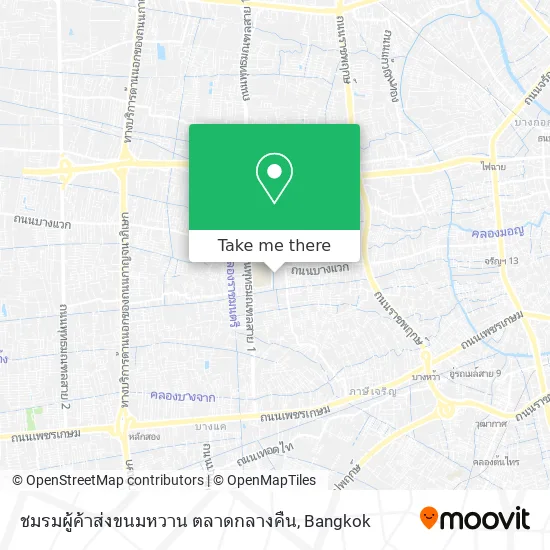 ชมรมผู้ค้าส่งขนมหวาน ตลาดกลางคืน map
