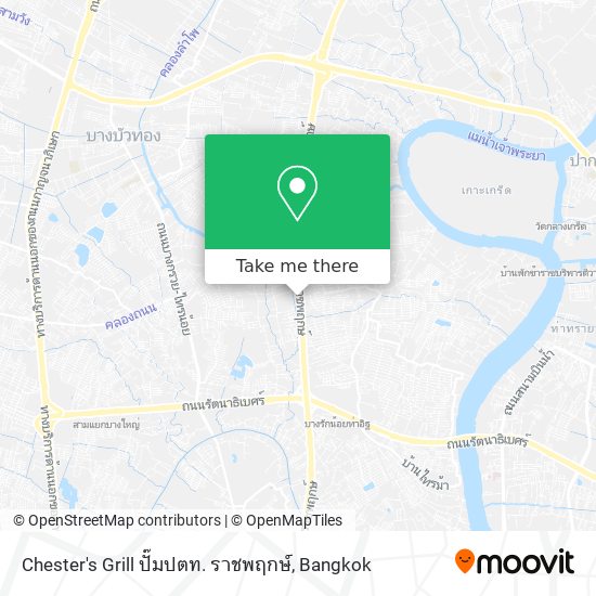 Chester's Grill ปั๊มปตท. ราชพฤกษ์ map