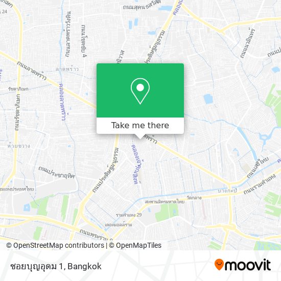 ซอยบุญอุดม 1 map