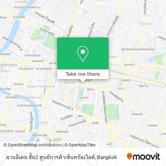 ลานอีเดน ชั้น2 ศูนย์การค้าเซ็นทรัลเวิลด์ map