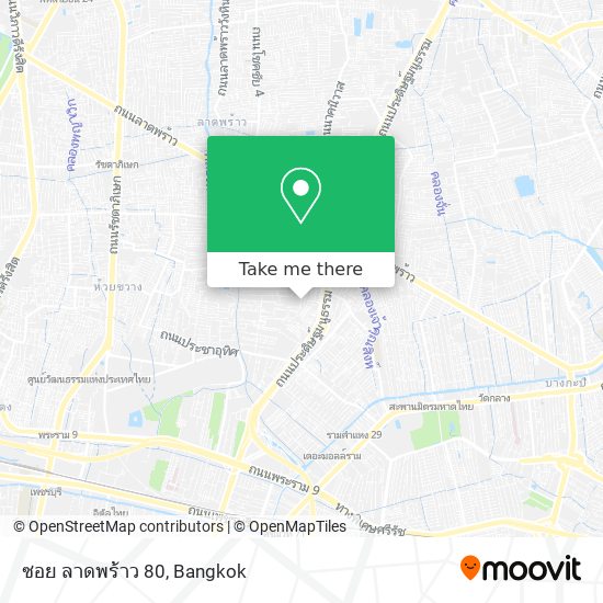 ซอย ลาดพร้าว 80 map