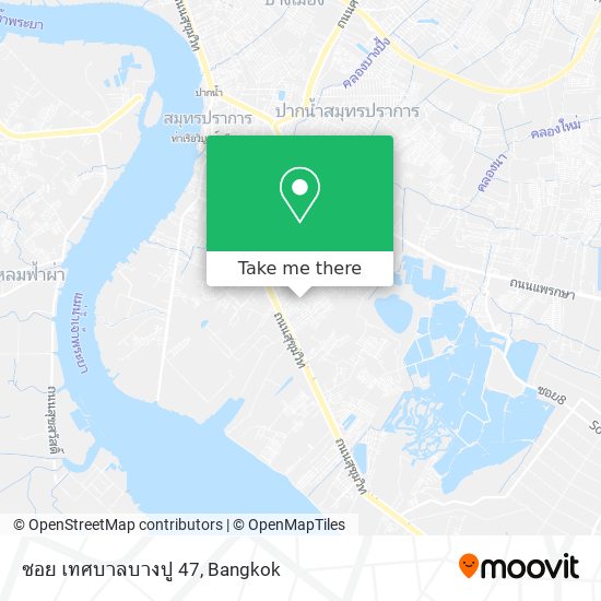 ซอย เทศบาลบางปู 47 map