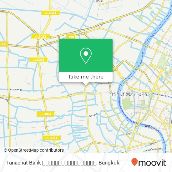 Tanachat Bank สาขาตลาดบางขุนศรี map