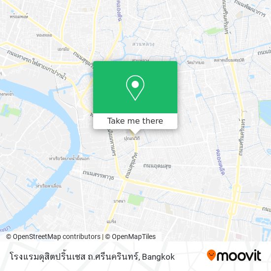 โรงแรมดุสิตปริ้นเซส  ถ.ศรีนครินทร์ map