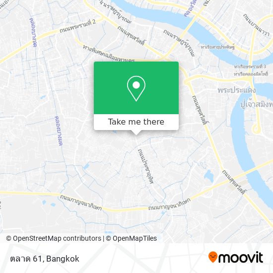 ตลาด 61 map