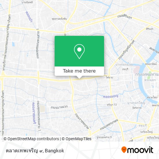 ตลาดเทพเจริญ ๙ map