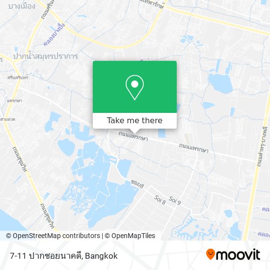 7-11 ปากซอยนาคดี map