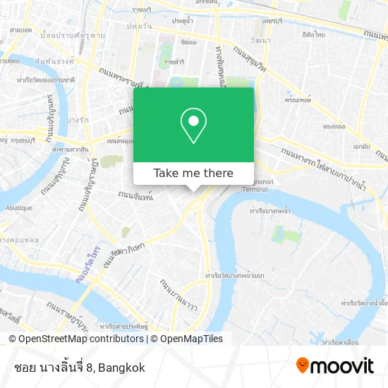 ซอย นางลิ้นจี่ 8 map
