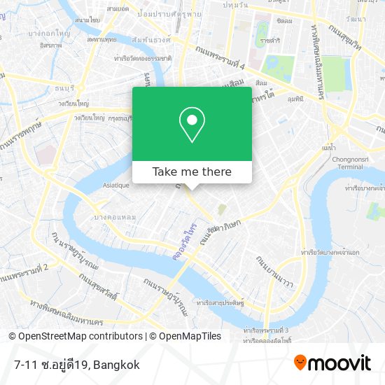 7-11 ซ.อยู่ดี19 map
