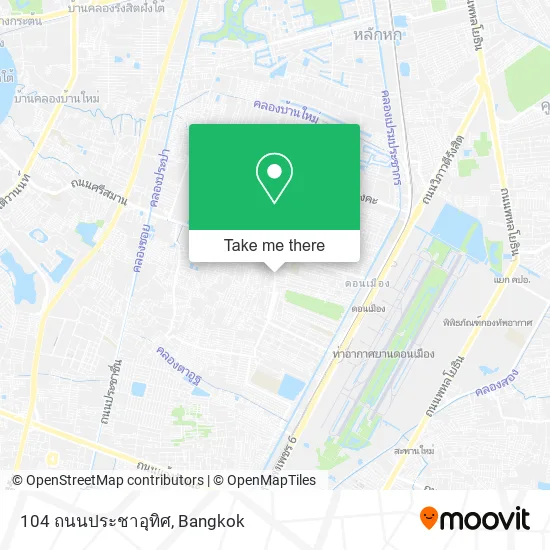 104 ถนนประชาอุทิศ map