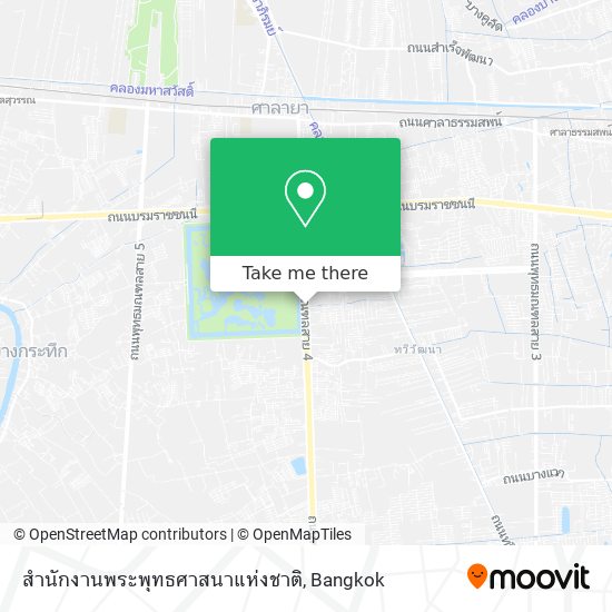 สำนักงานพระพุทธศาสนาแห่งชาติ map