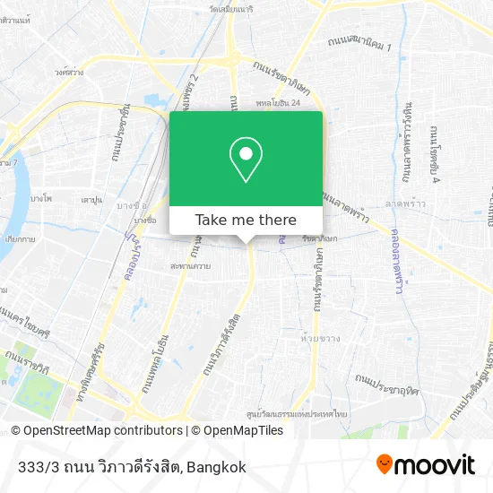 333/3 ถนน วิภาวดีรังสิต map