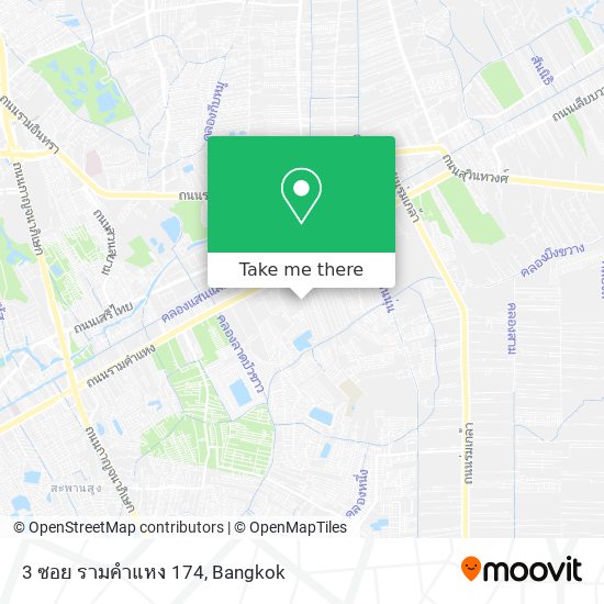 3 ซอย รามคำแหง 174 map