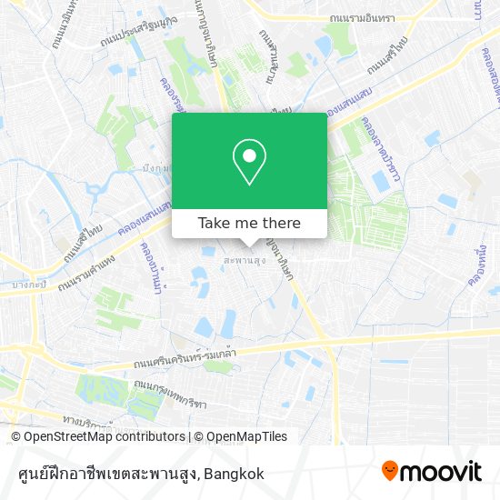 ศูนย์ฝึกอาชีพเขตสะพานสูง map