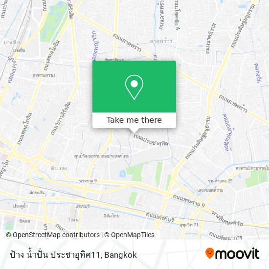 ป้าง น้ำปั่น ประชาอุทิศ11 map