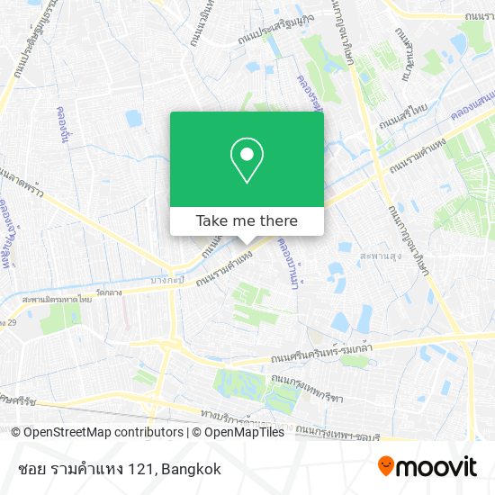 ซอย รามคําแหง 121 map