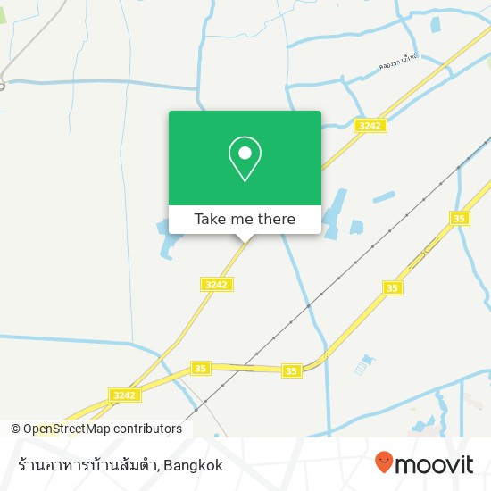 ร้านอาหารบ้านส้มตำ map