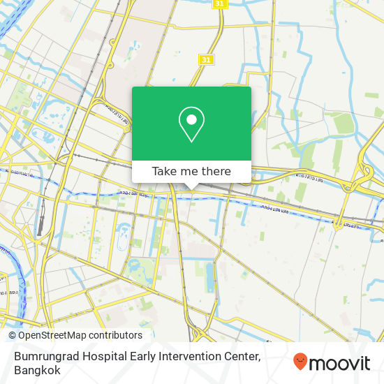 Bumrungrad Hospital Early Intervention Center map
