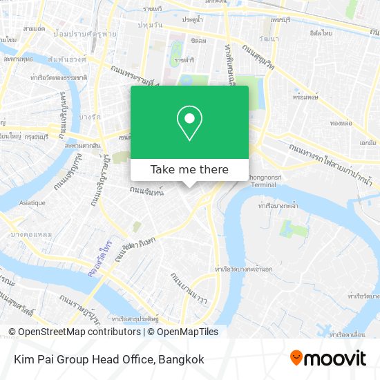 Kim Pai Group Head Office map