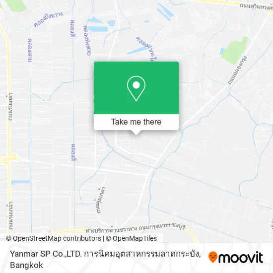 Yanmar SP Co.,LTD. การนิคมอุตสาหกรรมลาดกระบัง map