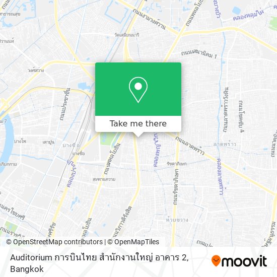 Auditorium การบินไทย สำนักงานใหญ่ อาคาร 2 map