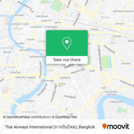 Thai Airways International (การบินไทย) map