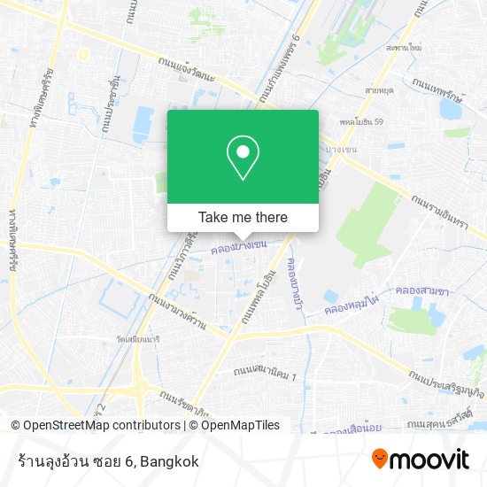 ร้านลุงอ้วน ซอย 6 map